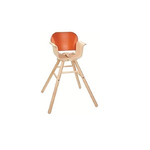 Chaise haute - orange